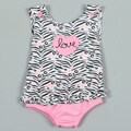 Rumble Tumble Neborn Girl's Zebra 2-piece Set