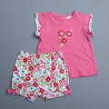Absorba Toddler Girl's Flower Top and Shorts Set
