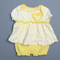 Absorba Newborn Girl's Ruffle Creeper Set