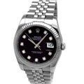 Pre-owned Rolex Men's Oyster Perpetual Diamond Watch