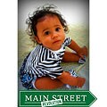Just Girls Zebra Ruffle Romper Bodysuit
