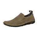 Hush Puppies Men's 'Chill Out' Taupe Leather Slip-ons