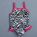 Osh Kosh Infant Girl's Zebra Printed Swimsuit