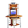 Deluxe Corner Tower Computer Workstation Desk