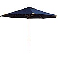Lauren & Co Ultra Premium Spun Poly Navy Blue Market Umbrella