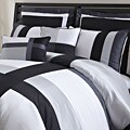 Lush Decor Iman White/ Black 8-piece California King-size Comforter Set