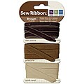 Sew Ribbon Brown Craft Ribbon (9 Yards)