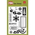 Season's Greetings Stamp Set (Pack of 12)