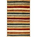 Tonala Earth Multi Striped Rug (2'6 x 3'10)