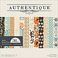 Authentique Paper 'Gathering Collection' Textured Scrapbook Cardstock Pack