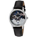 Croton Women's 'Tropics' Black Genuine Leather Watch