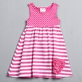 Flapdoodles Toddler Girl's Nautical Maxi Dress