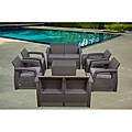 Mykonos Grey 8-pc Conversation Set