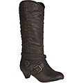 Neway by Beston Women's 'heley-02' Brown Knee-high Cowgirl Boots