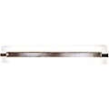 Access Sierra 2-light Brushed Steel Wall Vanity