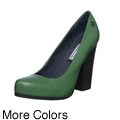 Calvin Klein Jeans Women's 'Nichelle' Leather Heels