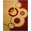 Red Bubbles Rug (8'2 x 9'10)