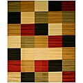 Colored Panel Rug (5'2 x 7'2)