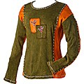 Two Flower Long Sleeve Shirt (Nepal)