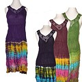 Tie-dye Crochet Dress (Nepal)