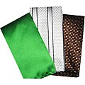 Dmitry Men's Silk Pocket Squares (Pack of 3)