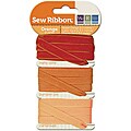 Sew Ribbon Orange Ribbon (Pack of 3)