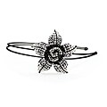 Kate Marie Vintage Rhinestone Embellished Flower Headband