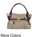 Etienne Aigner 'Nikki' Leather Shopper Handbag