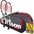 Wilson Club Player Tennis Racquet Bundle