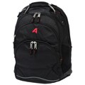 Athalon Black 16-inch Deluxe Laptop Backpack