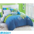 Roxy Paradise Stripe Twin-size 2-piece Duvet Cover Set