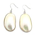 Pearlz Ocean White Shell Dangle Earrings