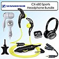 Sennheiser CX680 CX-680 Earfin Holding System Sports Headphones Kit