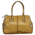 B Makowsky Whitney Small Leather Satchel