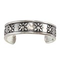 Sterling Silver Sun Toe Ring