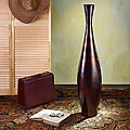 Copperworks Large Trumpet Floor Vase (Indonesia)