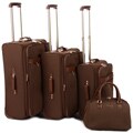London Fog Oxford Classic 4-piece Expandable Luggage Set