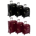Amelia Earhart Park Avenue Expandable 3-piece Spinner Luggage Set