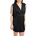 Stanzino Women's Black Mini Goddess Dress