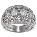 New! Tacori IV Cubic Zirconia Epiphany Bloom-cut 6-stone Ring