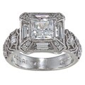 Tacori IV Cubic Zirconia Epiphany Art Deco Inspired Ring