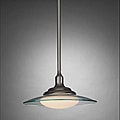 Contemporary Brushed Nickel 1-light Pendant