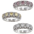 Tacori IV Cubic Zirconia Epiphany Five-stone Crescent Ring