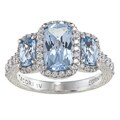 Tacori IV Cubic Zirconia Epiphany Three-stone Ring
