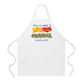 Attitude Aprons 'Real Cool Grandma' White Apron