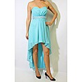 Morgan & Co Junior's Hi-Low Chiffon Dress