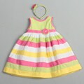 Donita Toddler Girl's Multi Stripe Dress