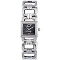 Chronotech Women's Stainless Steel Black Watch