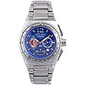 Chronotech Men's Stainless Steel Blue Watch