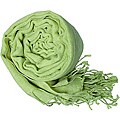 Peach Courture Baby Green Wool Shawl